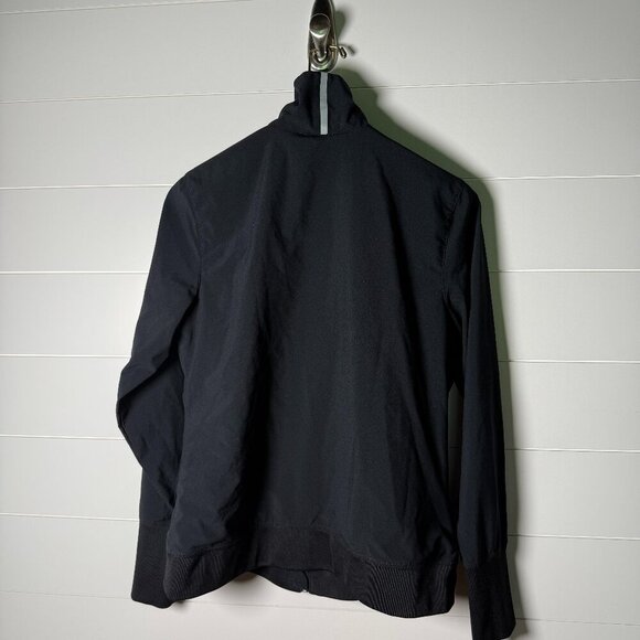 FILA- Women's Windbreaker Jacket Black Size Large Packable - Picture 2 of 10